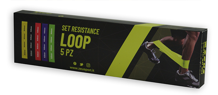ЛАСТИЦИ SET RESISTANCE LOOP 5 PZ