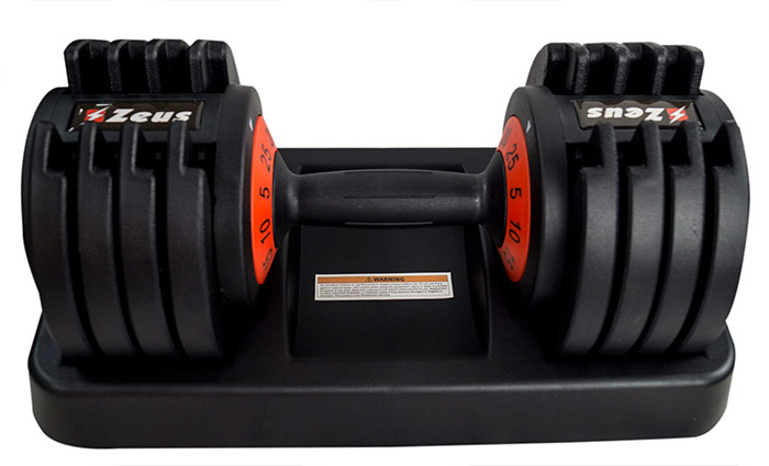 ADJUSTABLE DUMBBELL 2,5 кг - 24 кг